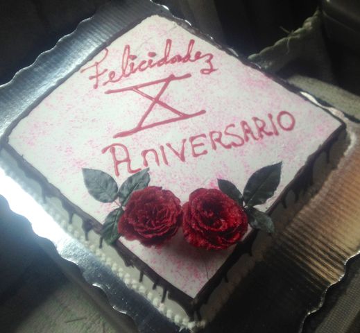 Pastel aniversario, diseño a tu eleccion